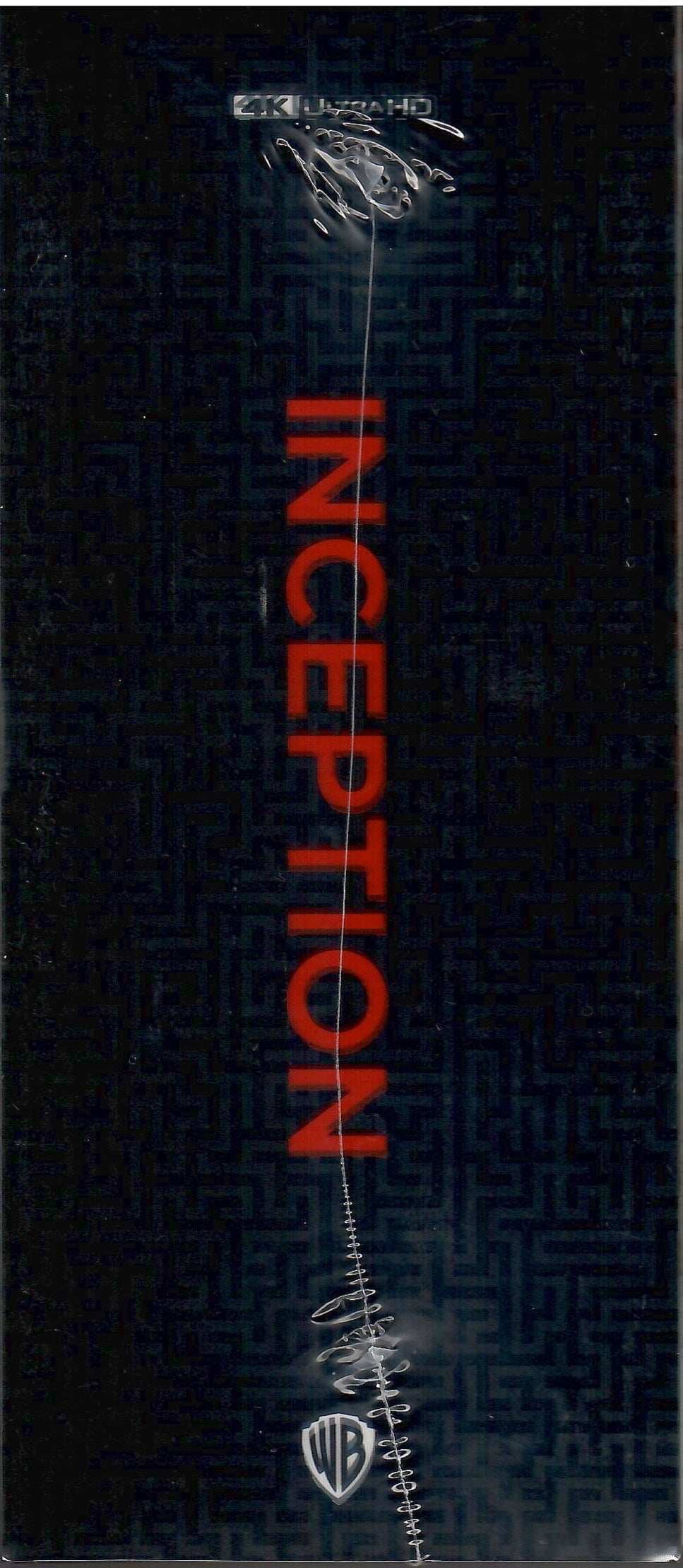 Inception 4K PET 1-Click SteelBook (ME#33)(Hong Kong)(EMPTY)(Slip Box)