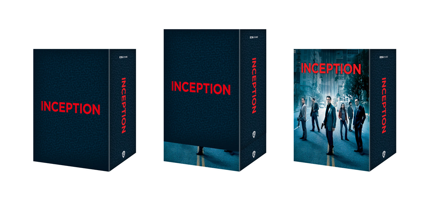 Inception 4K PET 1-Click SteelBook (ME#33)(Hong Kong)(EMPTY)(Slip Box)