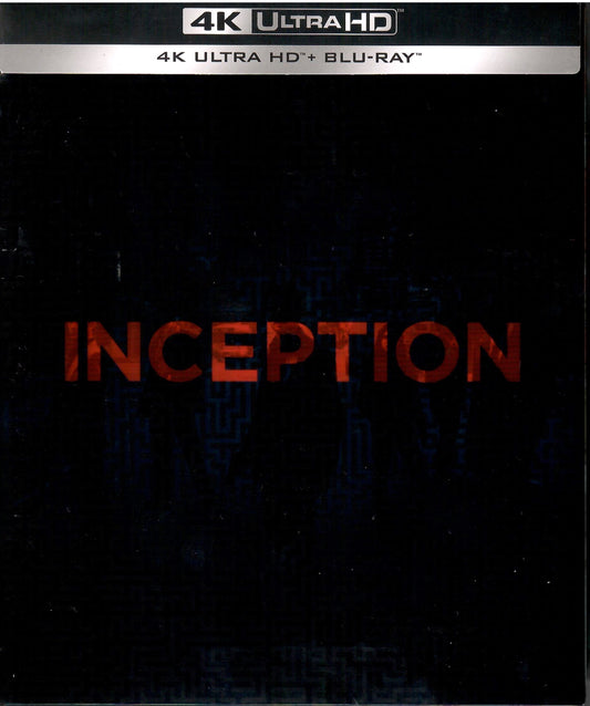 Inception 4K PET 1-Click SteelBook (ME#33)(Hong Kong)(EMPTY)(Slip Box)