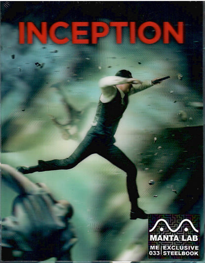 Inception 4K PET 1-Click SteelBook (ME#33)(Hong Kong)