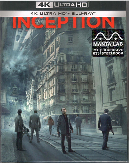 Inception 4K PET 1-Click SteelBook (ME#33)(Hong Kong)