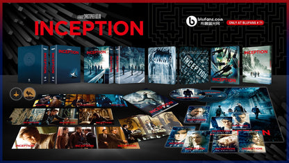 Inception 4K XL Full Slip SteelBook (Blufans OAB#71)(China)