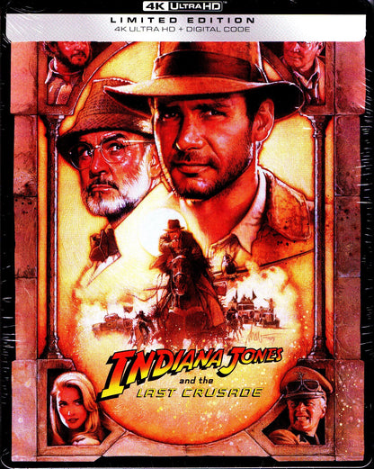 Indiana Jones and the Last Crusade (4K Ultra HD + Digital Copy) (Steelbook)  