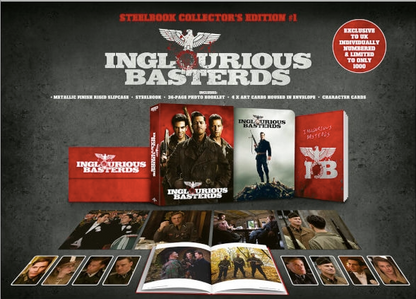 Inglourious Basterds 4K Full Slip #1 SteelBook (UK)