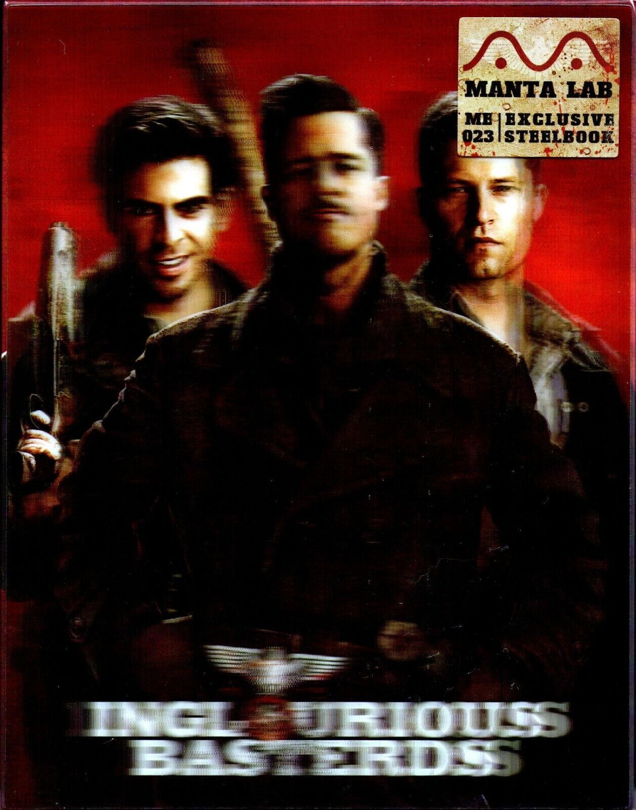 Inglourious Basterds Double Lenticular SteelBook (ME#23)(Hong Kong)