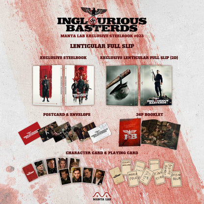 Inglourious Basterds 1-Click SteelBook (ME#23)(Hong Kong)