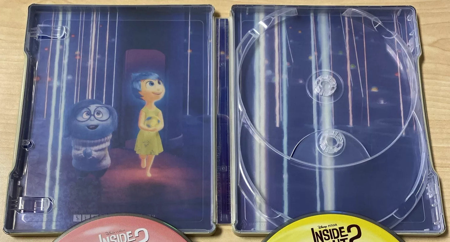 Inside Out 2 4K SteelBook (2024)