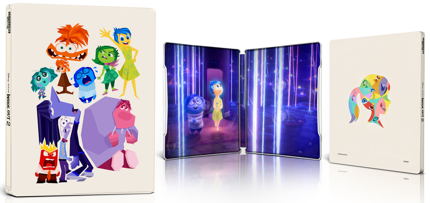 Inside Out 2 4K SteelBook (2024)