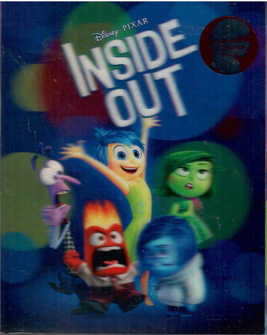 Inside Out 3D Lenticular SteelBook (2015)(KE#05)(Korea)