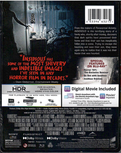 Insidious 4K SteelBook (2010)