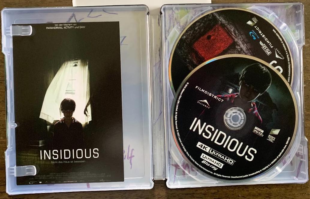 Insidious 4K SteelBook (2010)