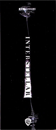 Interstellar 4K 1-Click SteelBook (ME#34)(Hong Kong)(EMPTY)(Slip Box)