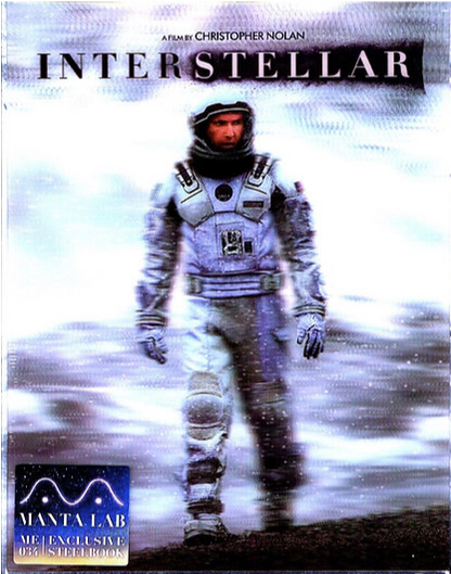 Interstellar 4K Double Lenticular SteelBook (ME#34)(Hong Kong)