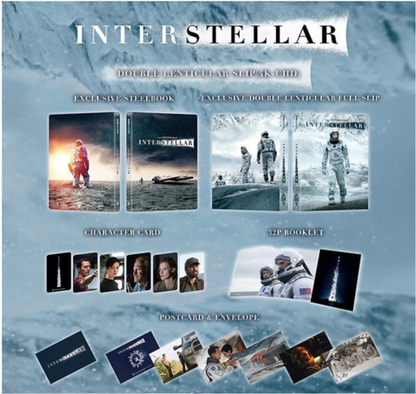 Interstellar 4K 1-Click SteelBook (ME#34)(Hong Kong)