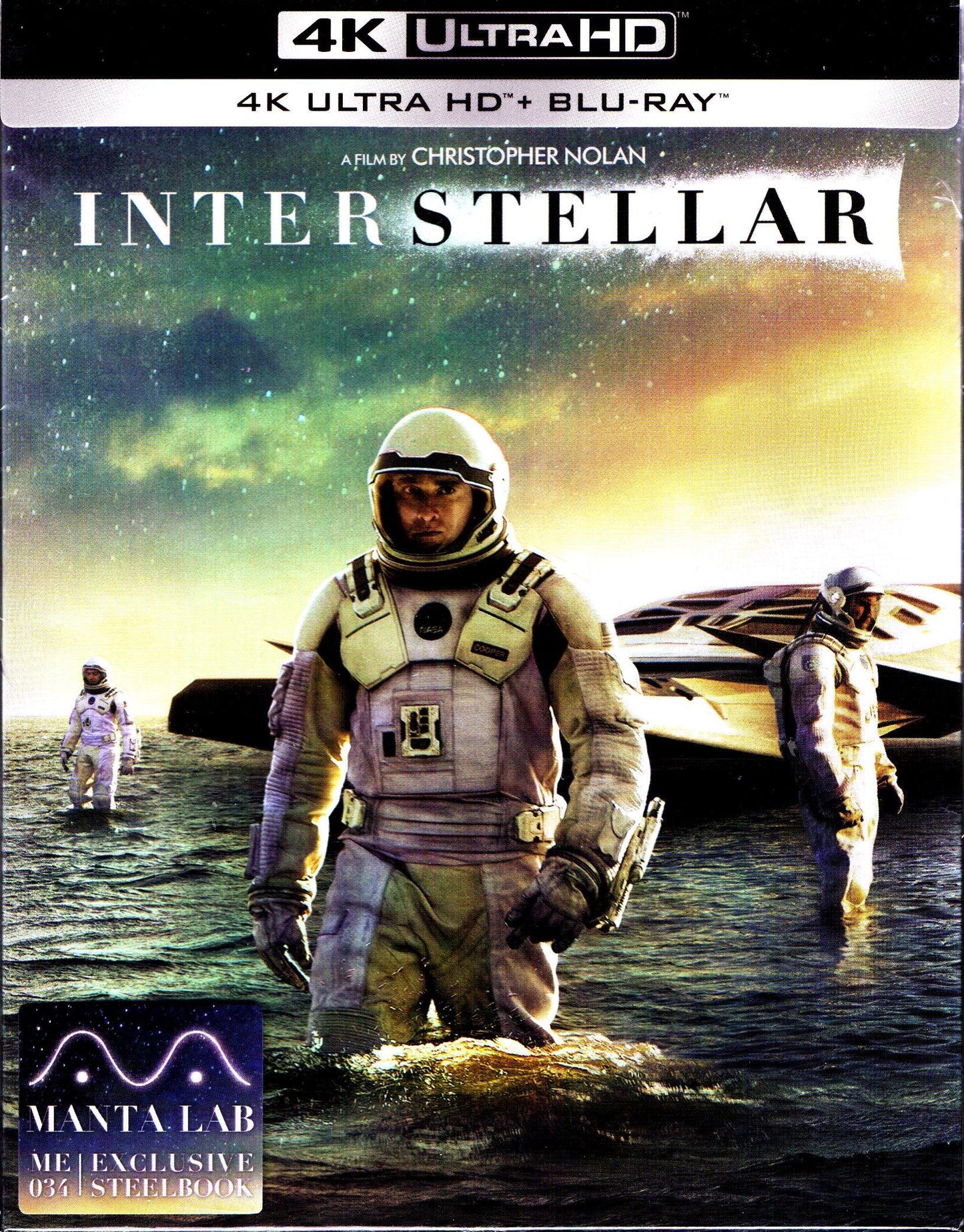 Interstellar 4K Full Slip SteelBook (ME#34)(Hong Kong)