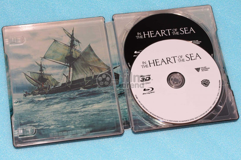 In the Heart of the Sea 3D Full Slip SteelBook + Lenticular Magnet (FAC#040)(Czech)