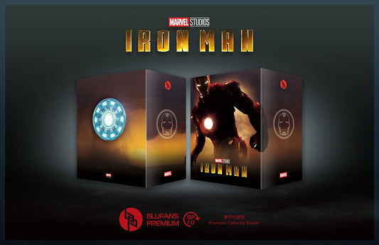 Iron Man 1-Click SteelBook (2008)(BP#010)(EMPTY)(China)