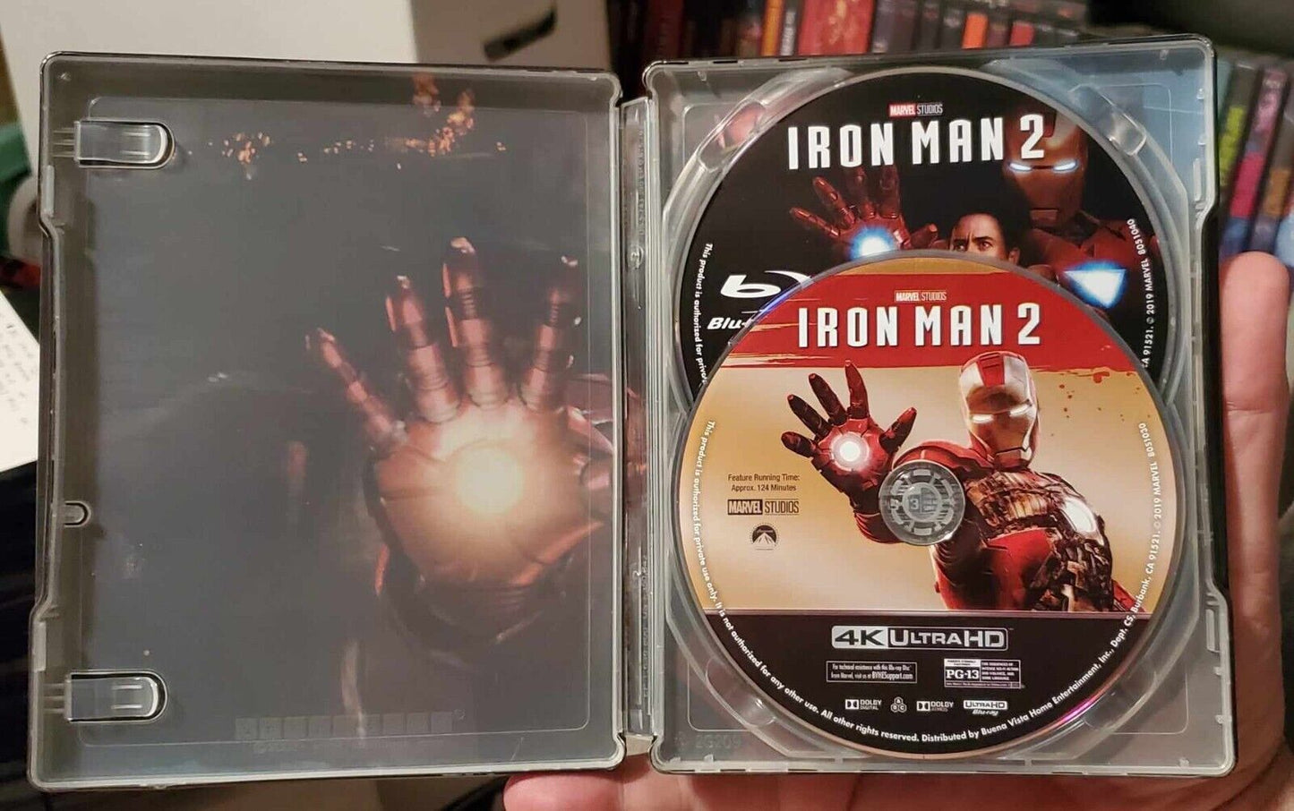 Iron Man 2 4K SteelBook (2010)(Exclusive)