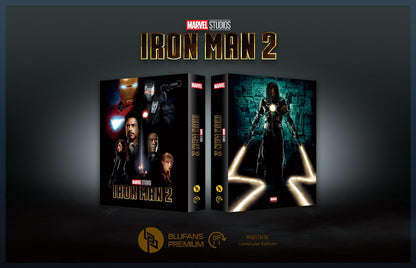 Iron Man 2 Lenticular SteelBook (2010)(BP#011)(EMPTY)(China)