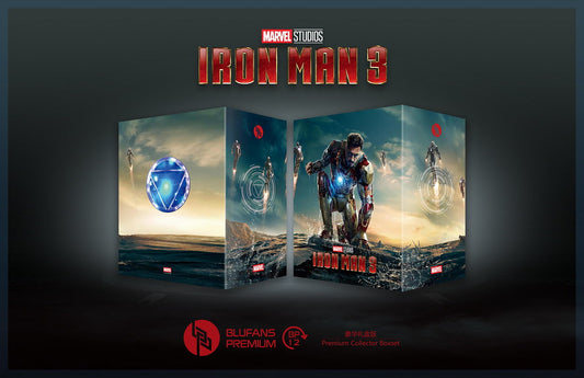 Iron Man 3 4K 1-Click SteelBook (2013)(BP#012)(China)(EMPTY)(Slip Box)