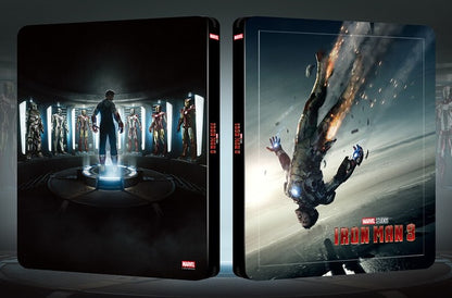 Iron Man 3 Double Lenticular SteelBook (2013)(BP#012)(EMPTY)(China)