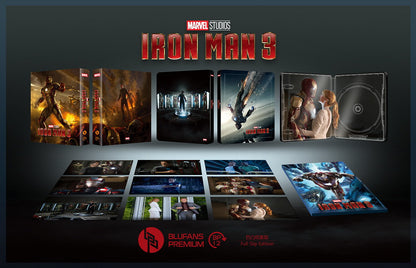 Iron Man 3 1-Click SteelBook (2013)(BP#012)(EMPTY)(China)