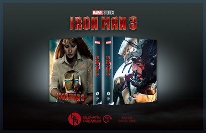 Iron Man 3 Lenticular SteelBook (2013)(BP#012)(EMPTY)(China)