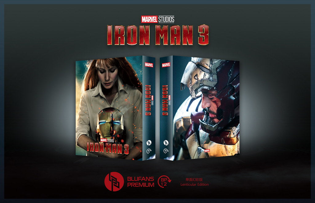 Iron Man 3 1-Click SteelBook (2013)(BP#012)(EMPTY)(China)