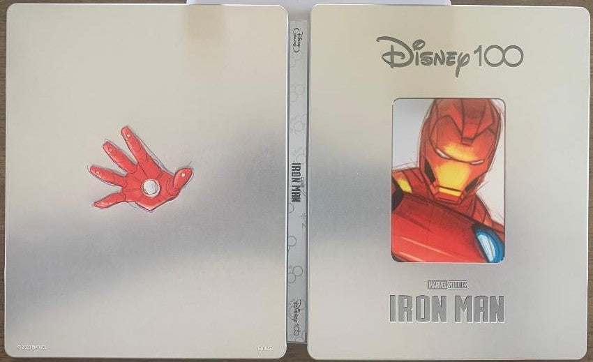 Iron Man 4K SteelBook: Disney 100th Anniversary Edition (2008)(Exclusive)