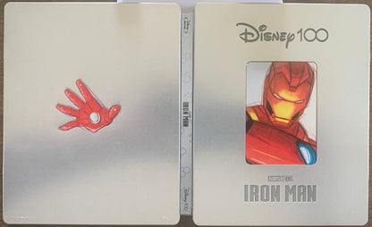 Iron Man 4K SteelBook: Disney 100th Anniversary Edition (2008)(Exclusive)