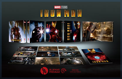 Iron Man Lenticular SteelBook (2008)(BP#010)(EMPTY)(China)