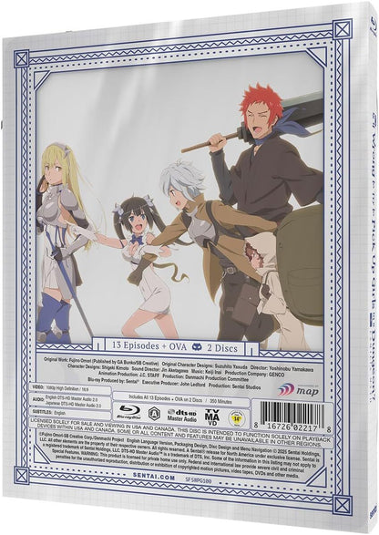 Is It Wrong to Try to Pick Up Girls in a Dungeon? SteelBook