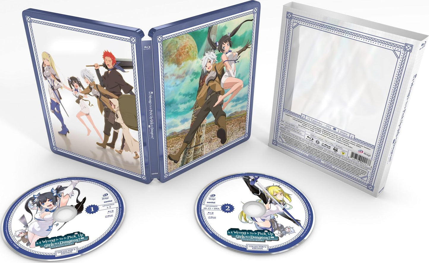 Is It Wrong to Try to Pick Up Girls in a Dungeon? SteelBook