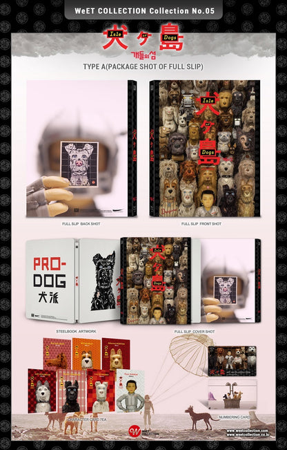 Isle of Dogs Full Slip SteelBook (WC#05)(Korea)