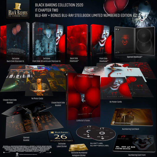 Stephen Kings IT: Chapter 2 XL Lenticular SteelBook (2019)(BB#26)(Czech)