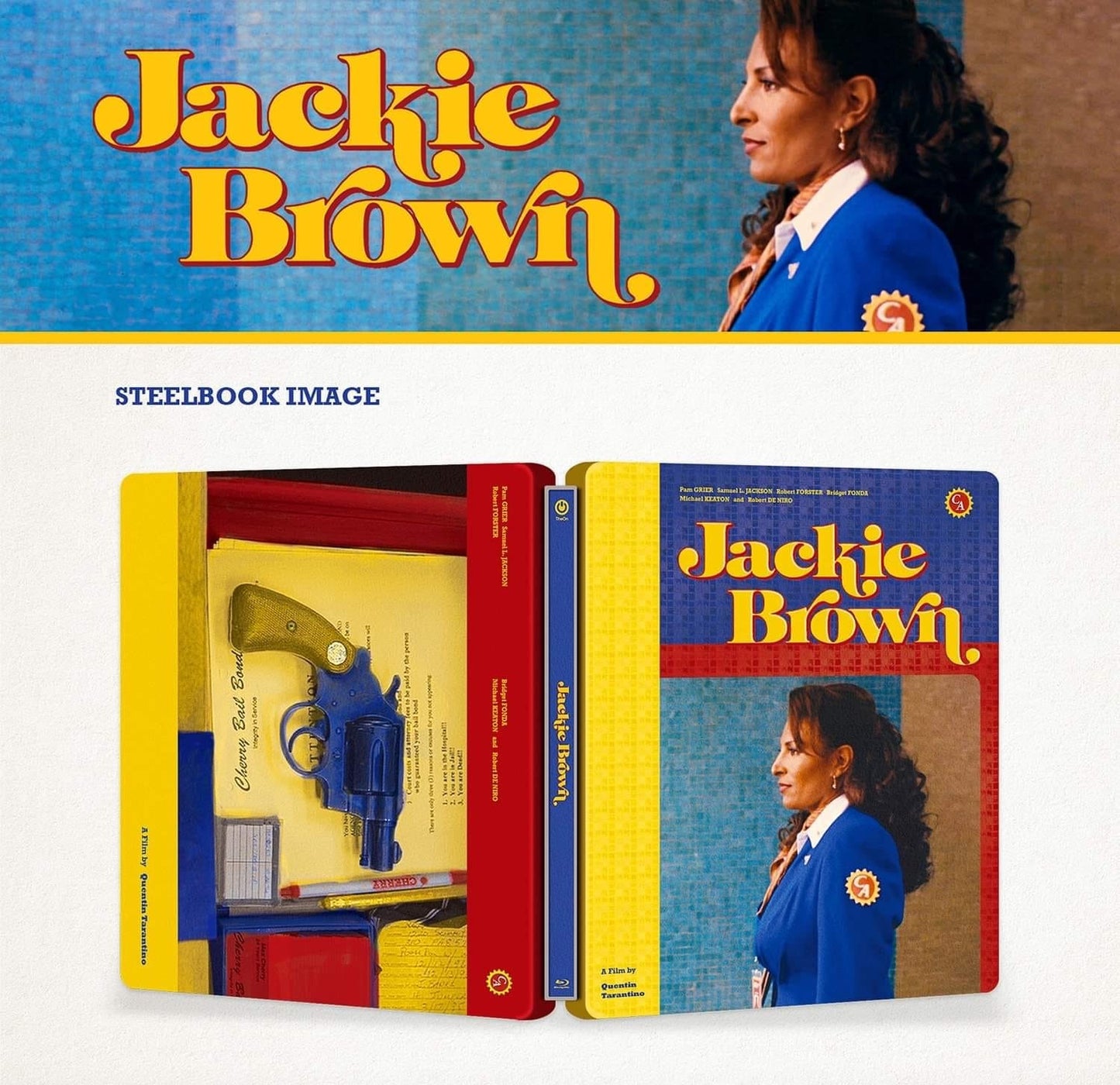Jackie Brown Full Slip A2 SteelBook (KE#77)(Korea)