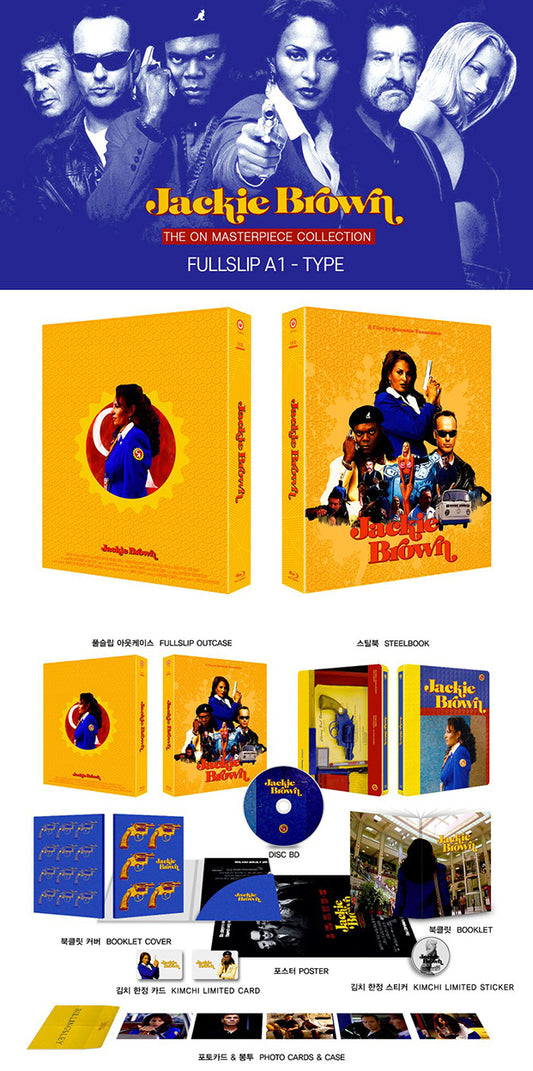 Jackie Brown Full Slip A1 SteelBook (KE#77)(Korea)