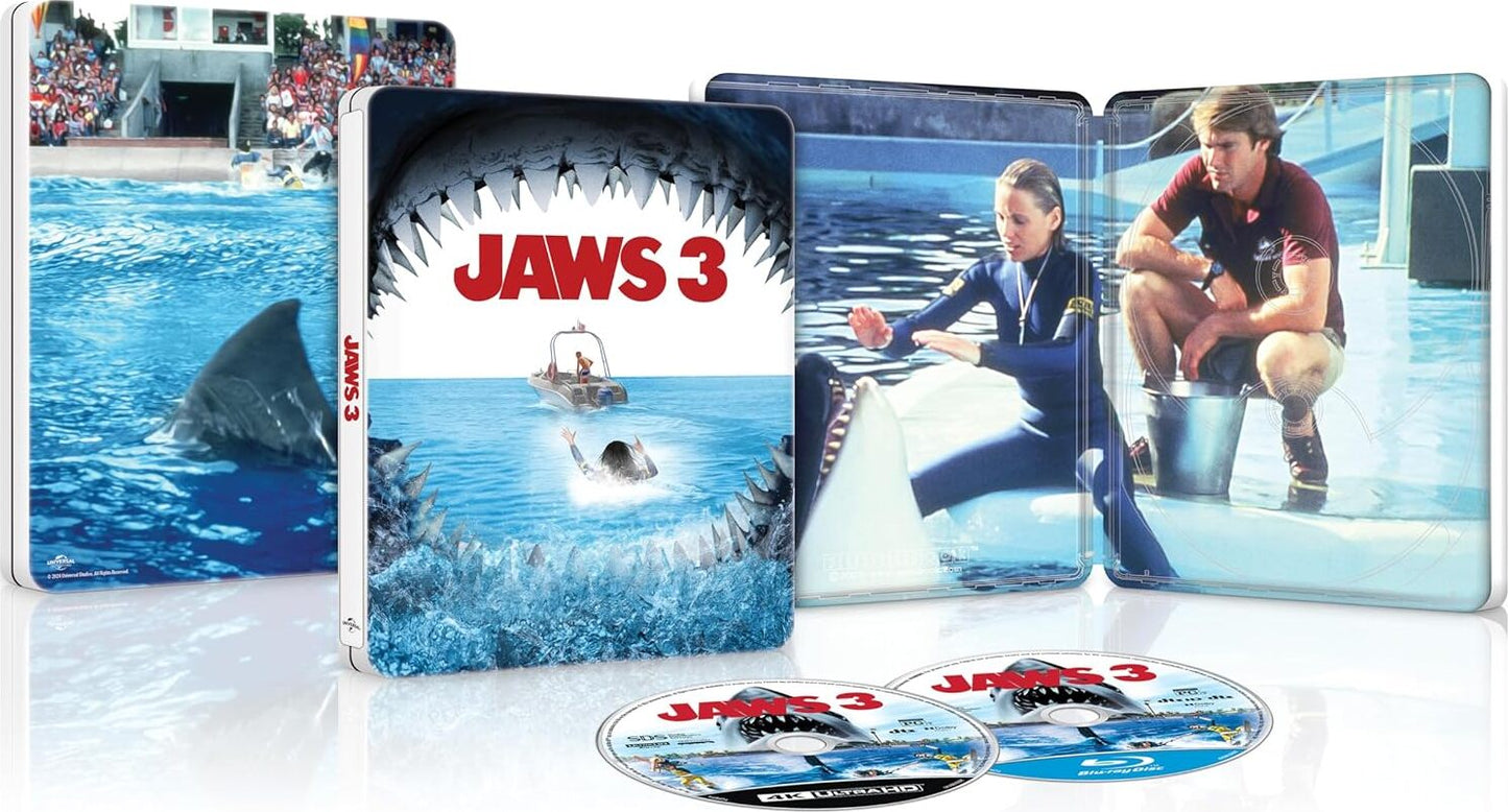 Jaws 3 4K Lenticular SteelBook (1983)(UK)