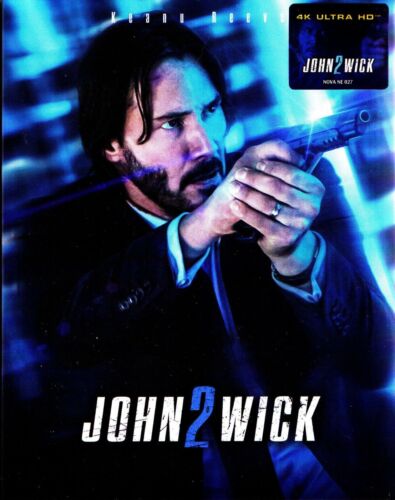 John Wick: Chapter 2 4K Full Slip SteelBook (2017)(NE#27)(Korea)