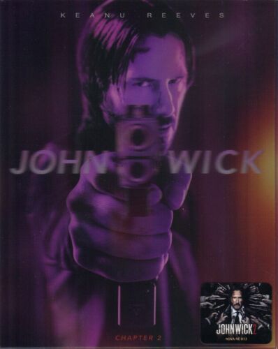 John Wick: Chapter 2 Lenticular SteelBook (2017)(NE#13)(Korea)