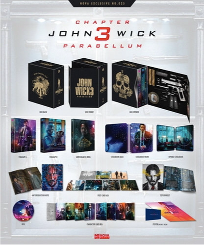 John Wick: Chapter 3 - Parabellum 1-Click SteelBook (2019)(NE#25)(Korea)