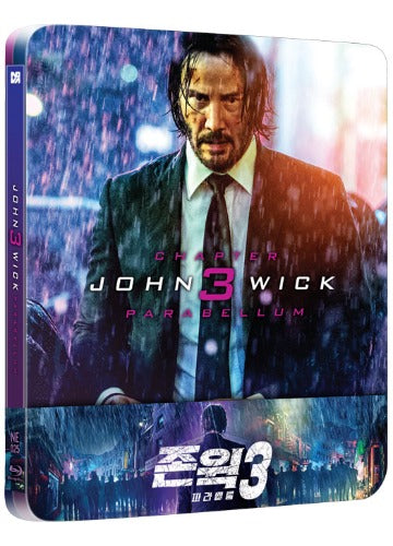 John Wick: Chapter 3 - Parabellum 1/4 Slip SteelBook (2019)(NE#25)(Korea)