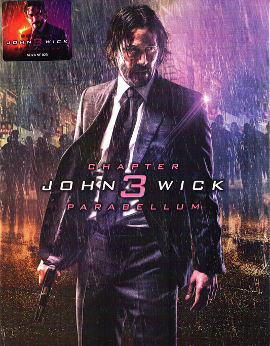 John Wick: Chapter 3 - Parabellum Full Slip A SteelBook (2019)(NE#25)(Korea)