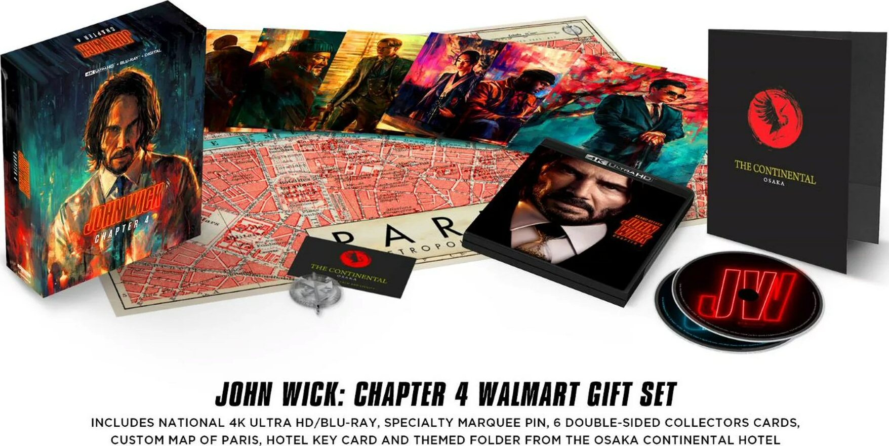 John Wick: Chapter 4 (2023) - Blu-ray Movie BD 1-Disc All Region