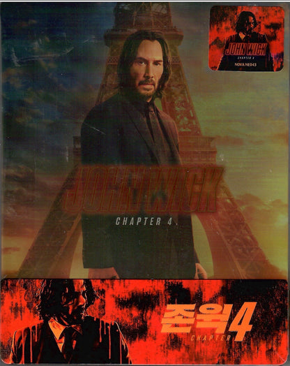 John Wick: Chapter 4 1/4 Slip SteelBook (2023)(NE#43)(Korea)