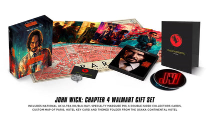 John Wick: Chapter 4 4K - Limited Edition Collector's Set (No Poster)(2023)(Exclusive)