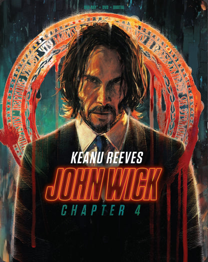 John Wick: Chapter 4 SteelBook + Art Cards (2023)(Exclusive)