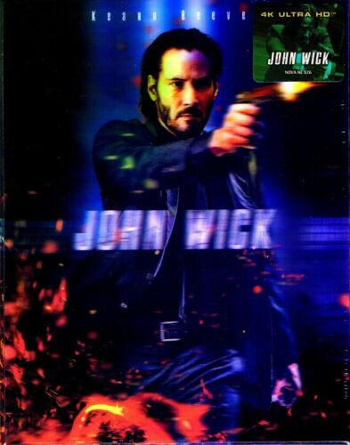 John Wick 4K Lenticular SteelBook (2014)(NE#26)(Korea)