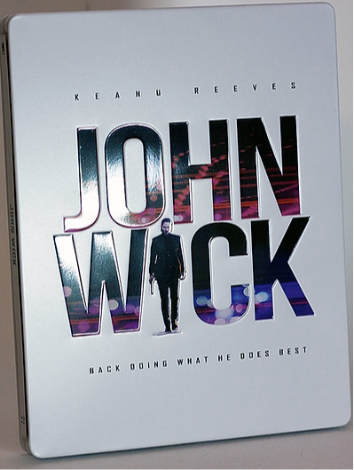 John Wick Full Slip SteelBook: Angel Edition + Lenticular Magnet w/ Notepad (2014)(FAC#15)(Czech)