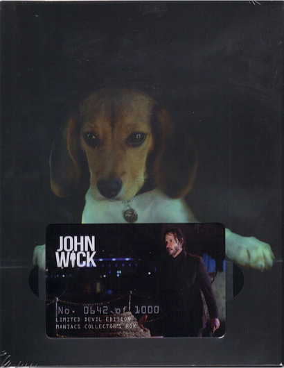 John Wick 1-Click SteelBook Maniacs Box Set (2014)(FAC#15)(Czech)